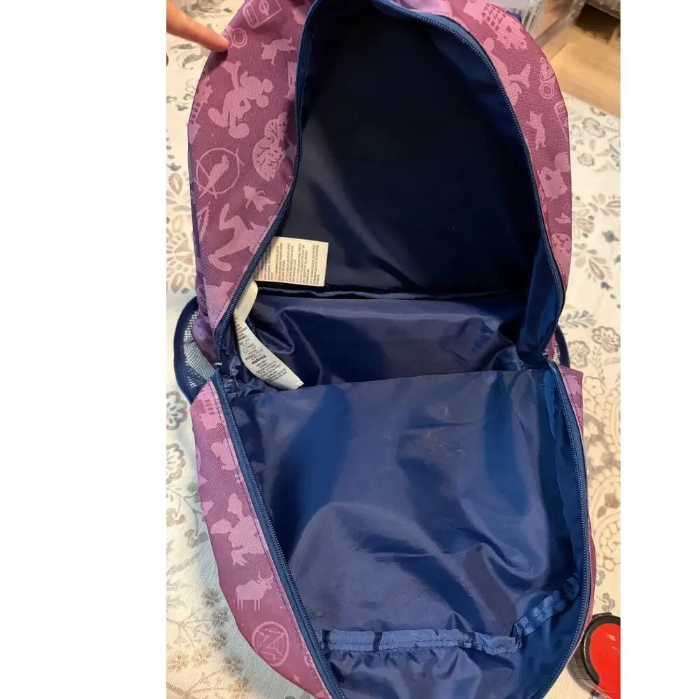 Walt Disney World 50th Anniversary Backpack Cooler Mickey Mouse Park Icons Full